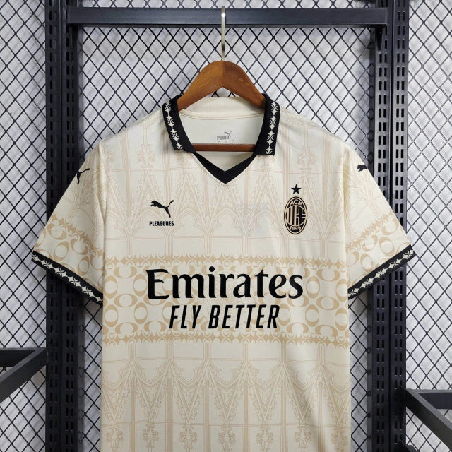 Camisa Milan 2024/25 Puma x Pleasures Torcedor Masculina