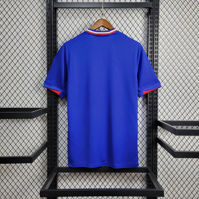 Camisa França I 2024 Torcedor Masculina