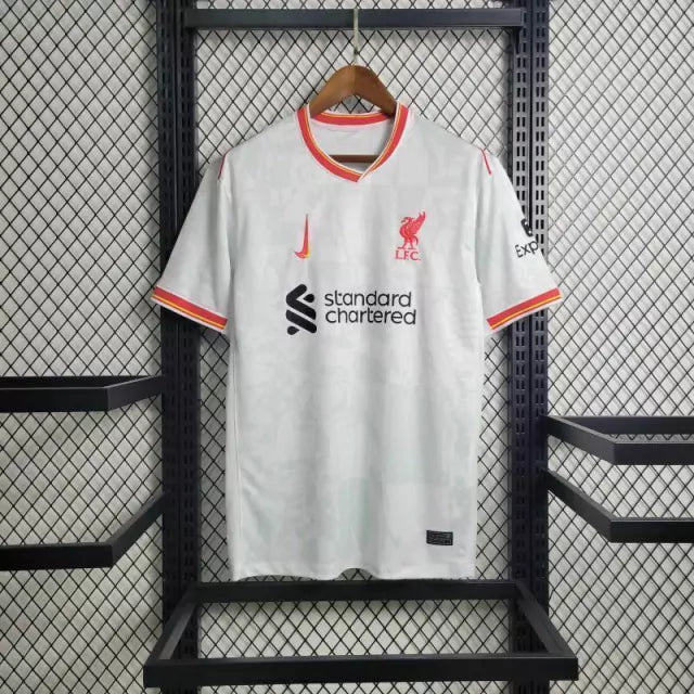 Camisa Liverpool II 2024/25 Torcedor Masculina - Branca