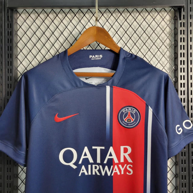 Camisa Paris Saint-Germain I 2023/24 Torcedor Masculina