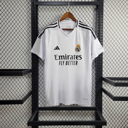 Camisa Real Madrid I 2024/25 Torcedor Maculina