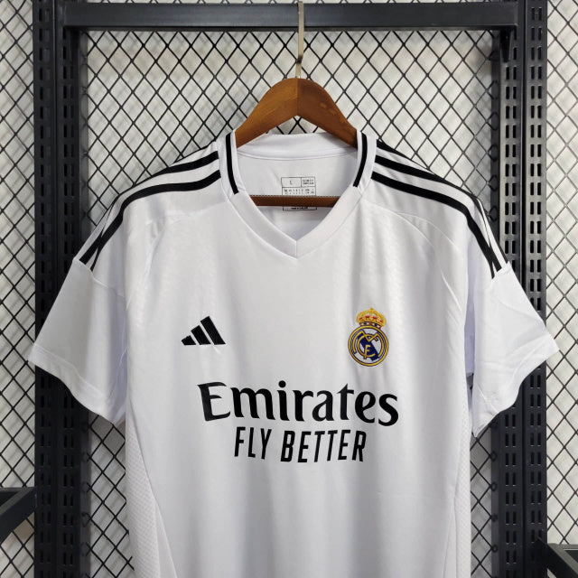 Camisa Real Madrid I 2024/25 Torcedor Maculina